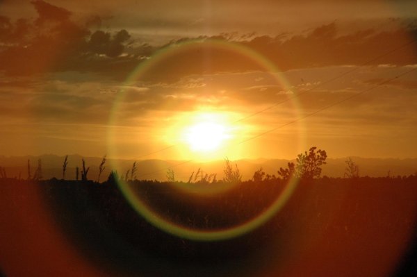 последние лучи солнца