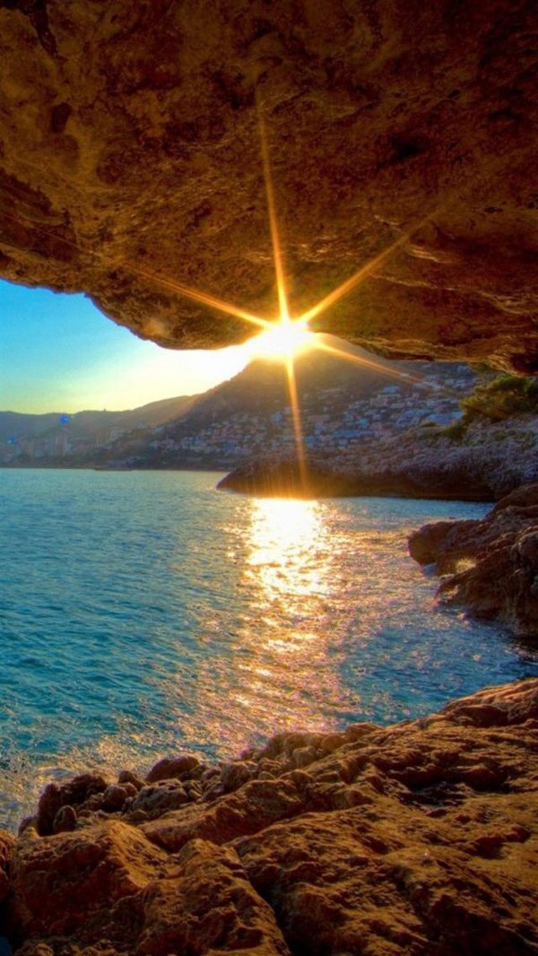 природа море