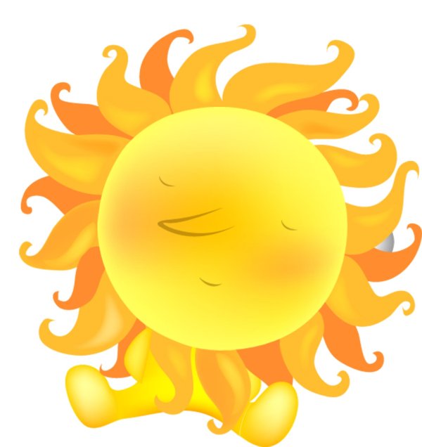 солнышко мультяшное