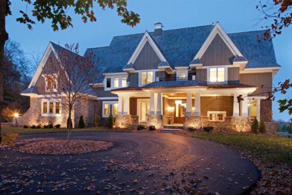 стили загородных домов