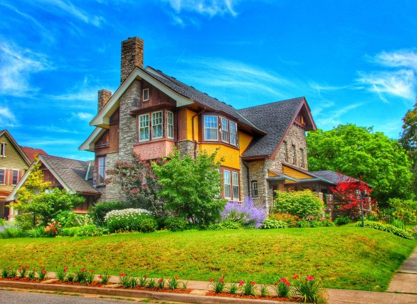 домики красивые