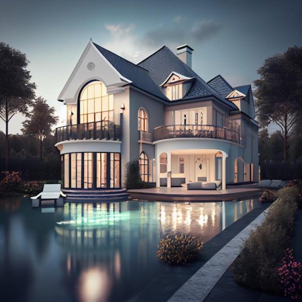 шикарные дома