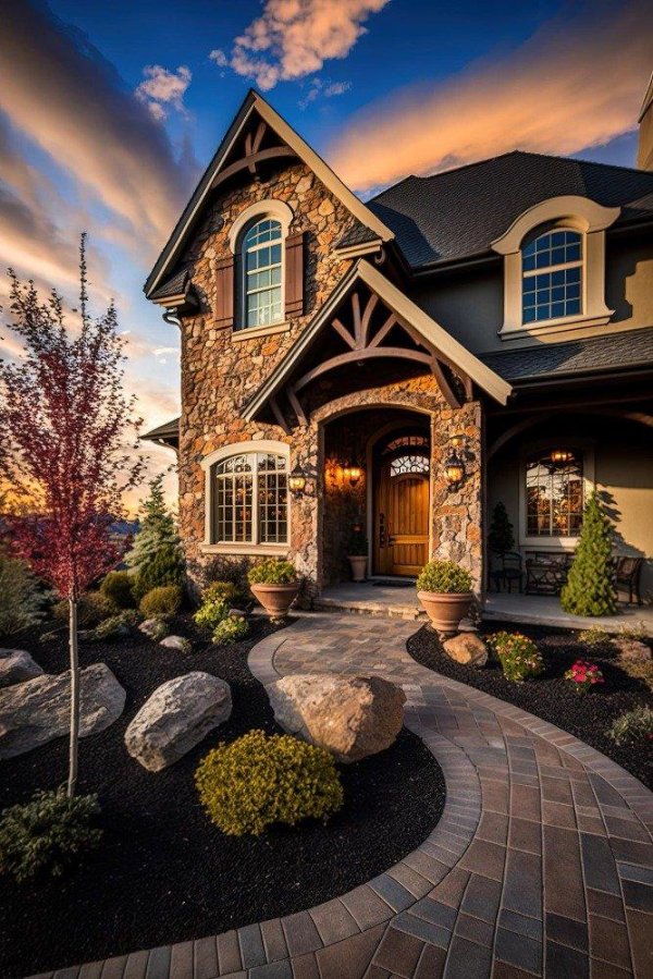 красивая дом