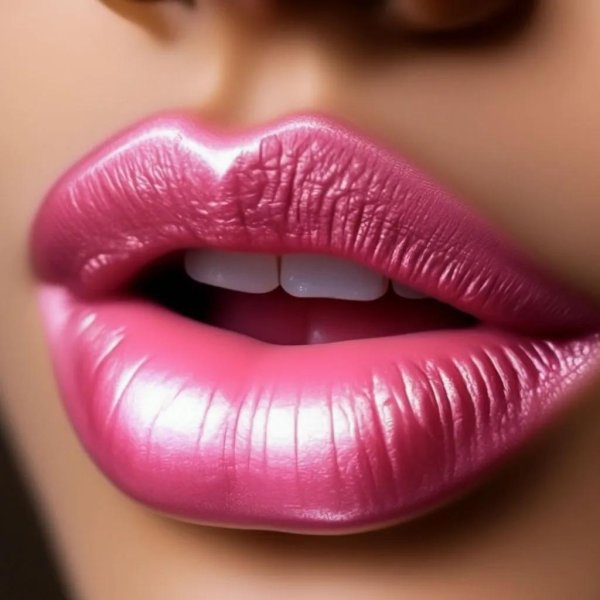 яркие губы