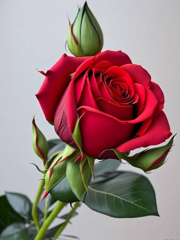 роза большая