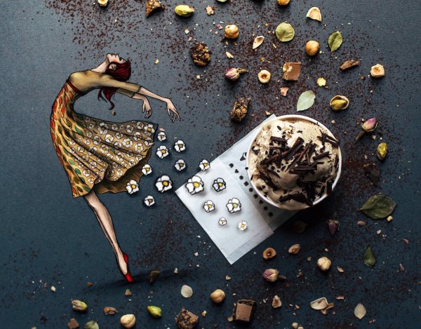 креативный кофе