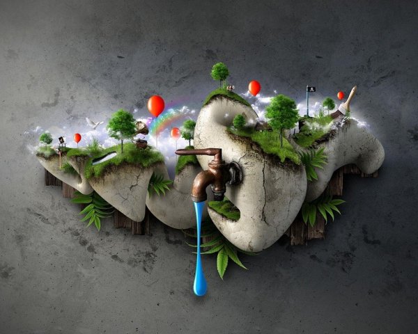 креативный рабочий стол