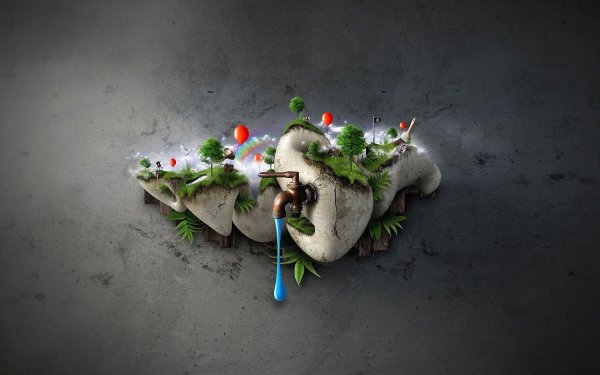 креативный рабочий стол