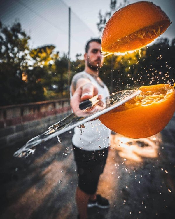 креативная фотосессия