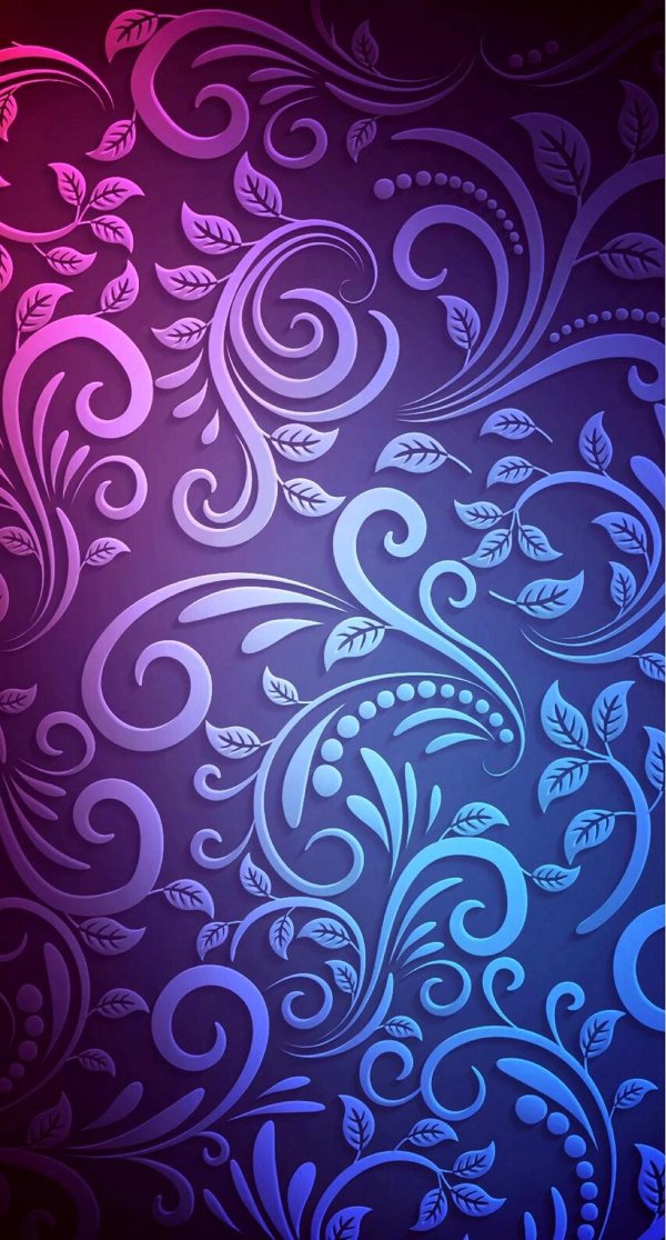фиолетовые узоры