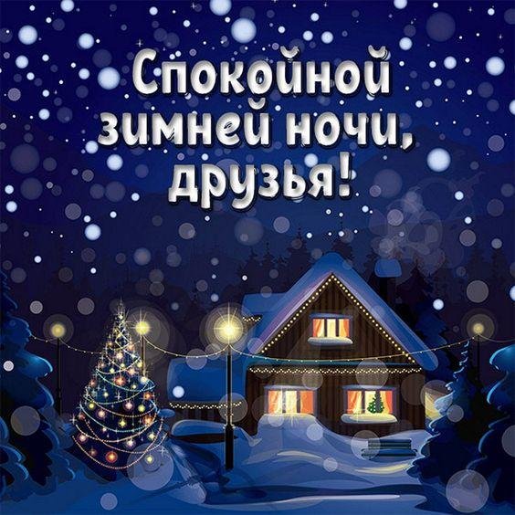 спокойной зимней ночи