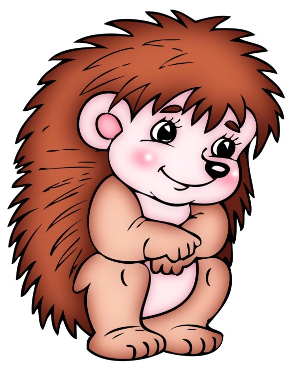 мультяшный ежик
