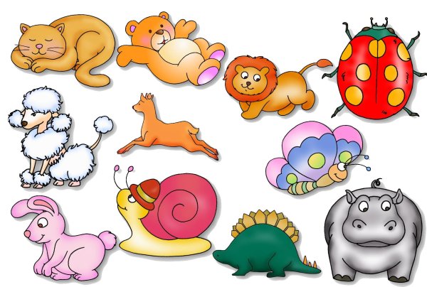 зверюшки для детей