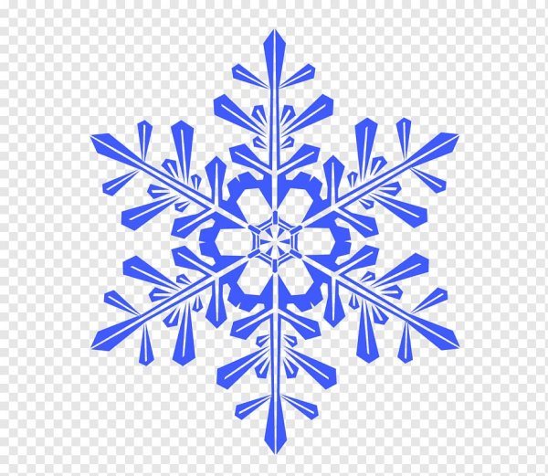 снежинка без фона