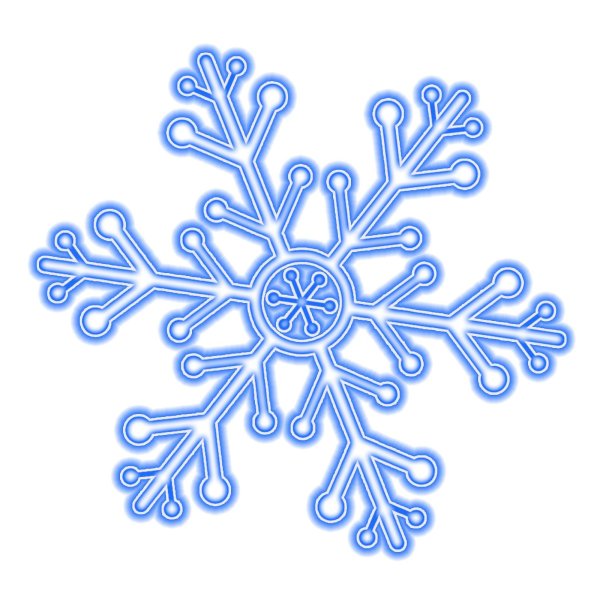 снежинка клипарт