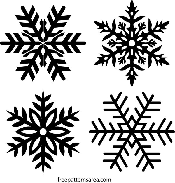 снежинка вектор