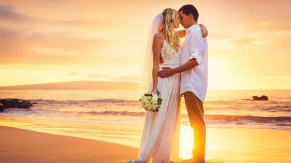 свадьба на море