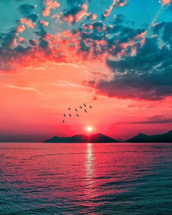 очень красивые закаты