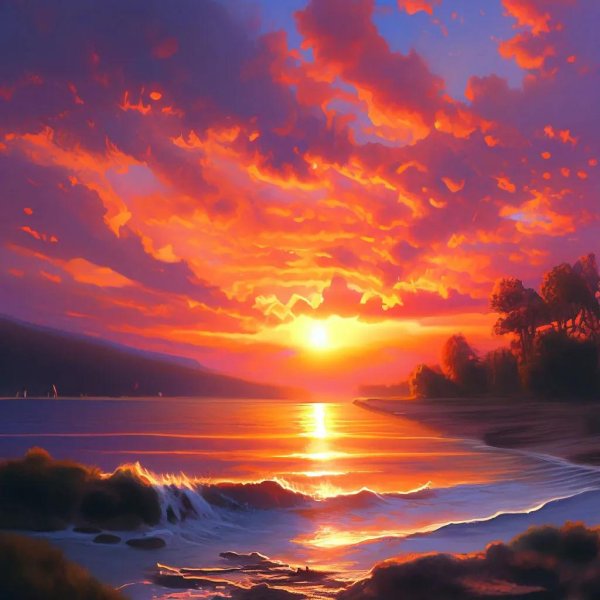 красивейший закат