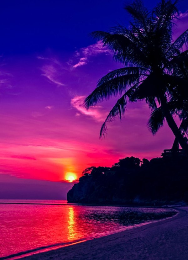 самые красивые закаты