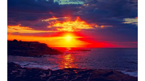 закат солнца