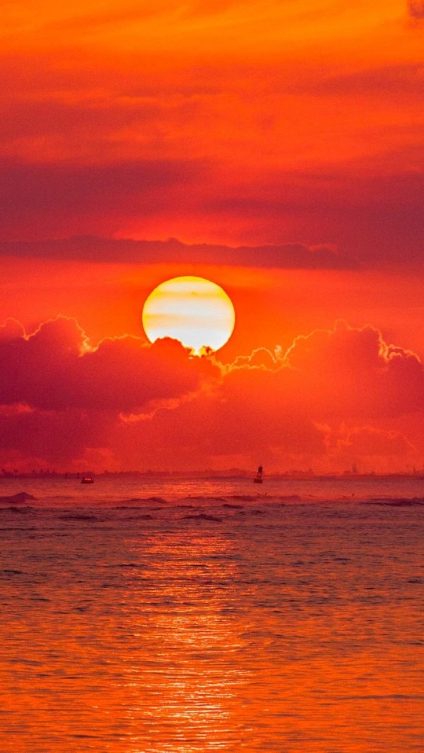 солнце в закате