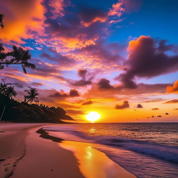 самые красивые закаты