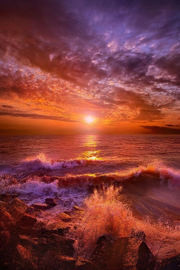 очень красивые закаты