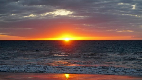 морской закат