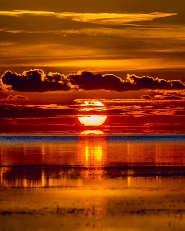 закат солнца