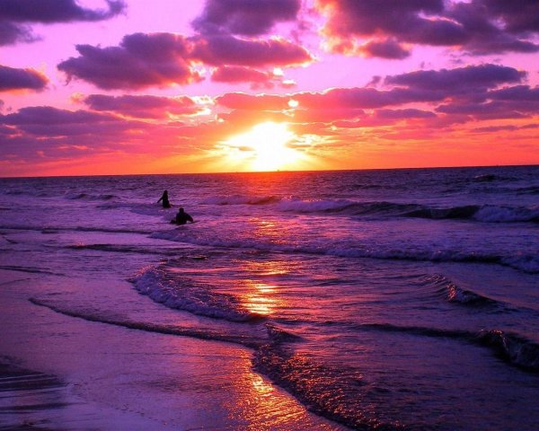 сансет бич закат