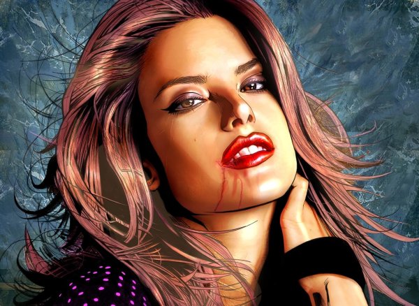 портрет девушек