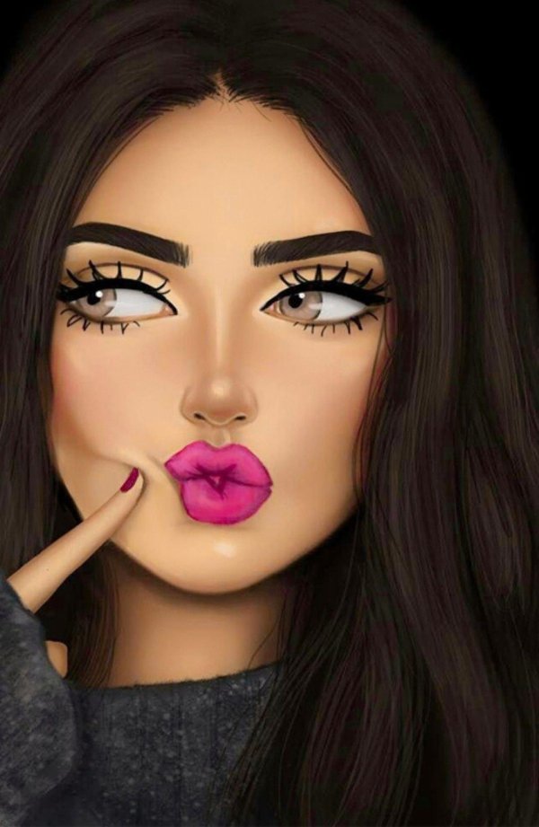 иллюстрации девушек