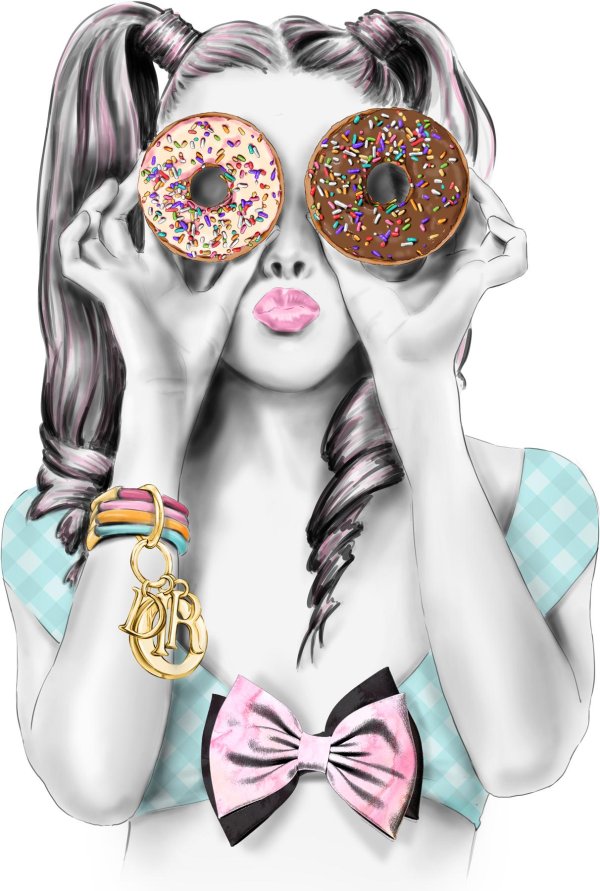 модная иллюстрация