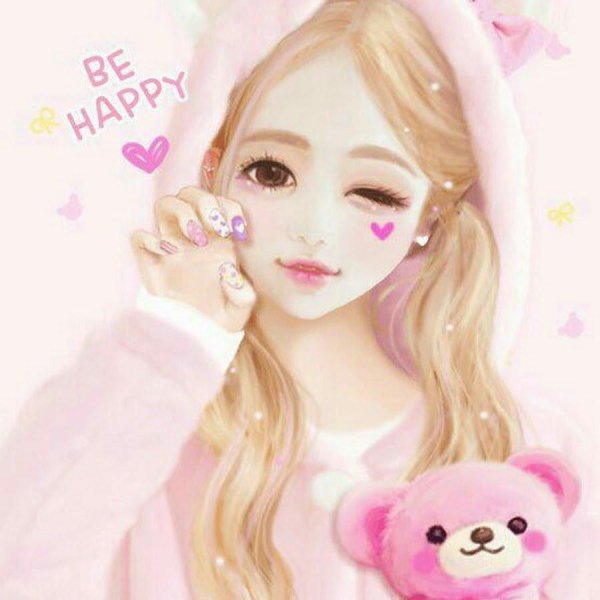 рисунки милых девочек