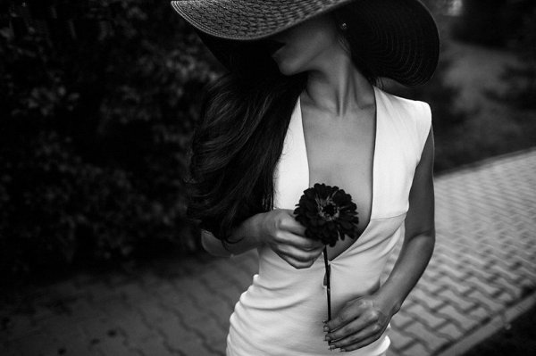 фотосессия в шляпе