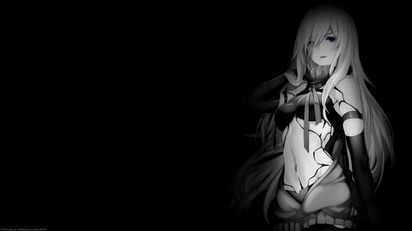 темные аниме девушки