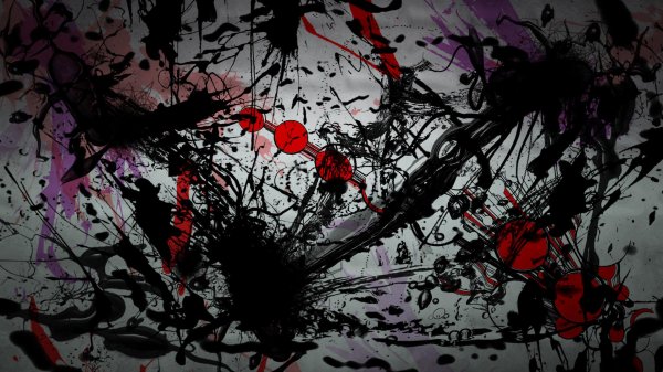 абстракция черная