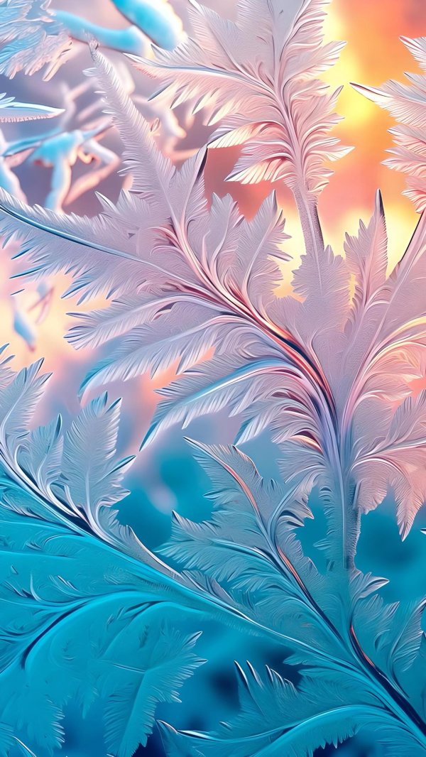 морозные узоры