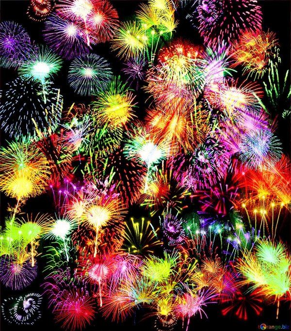 новогодние салюты