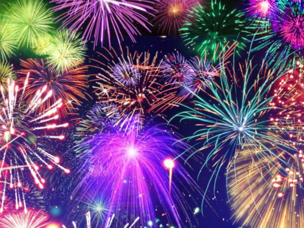 поздравительные салюты