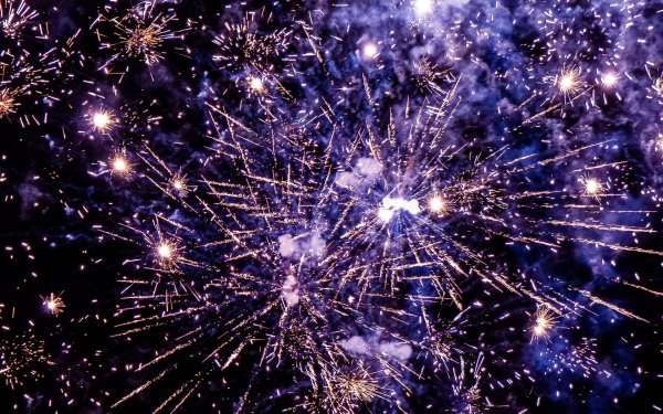 новый год фейерверк