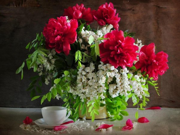 цветочный натюрморт