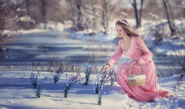 образ для зимней фотосессии