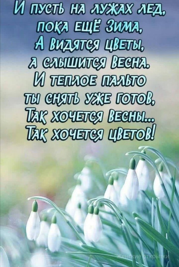 цитаты про весну короткие