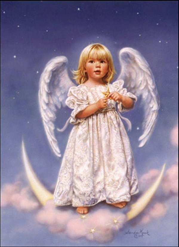 картины ангелов сандры кук