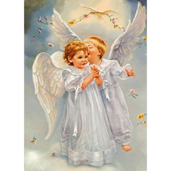 алмазная мозаика ангелочки