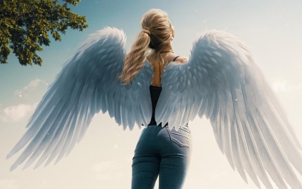 девушки с крыльями