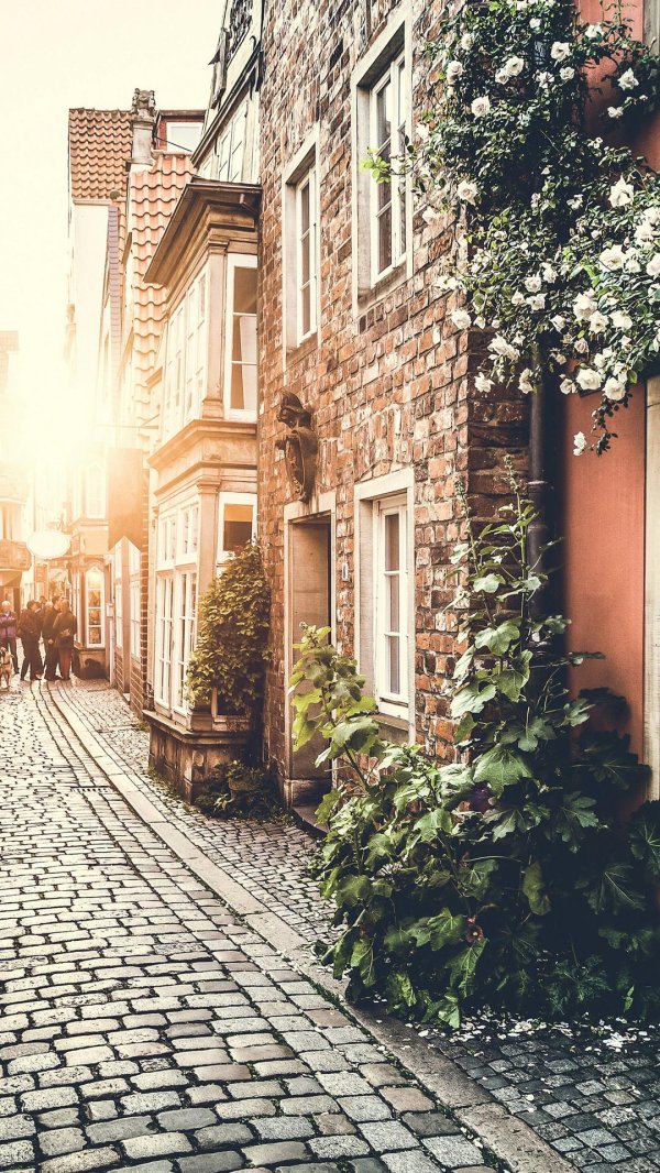 европейская улочка