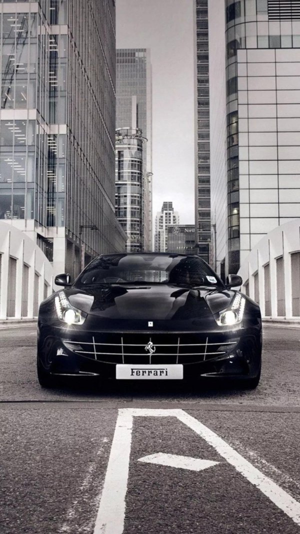 black ferrari